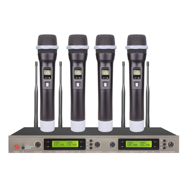 

Professional factory uhf system wireless handheld style microphone
