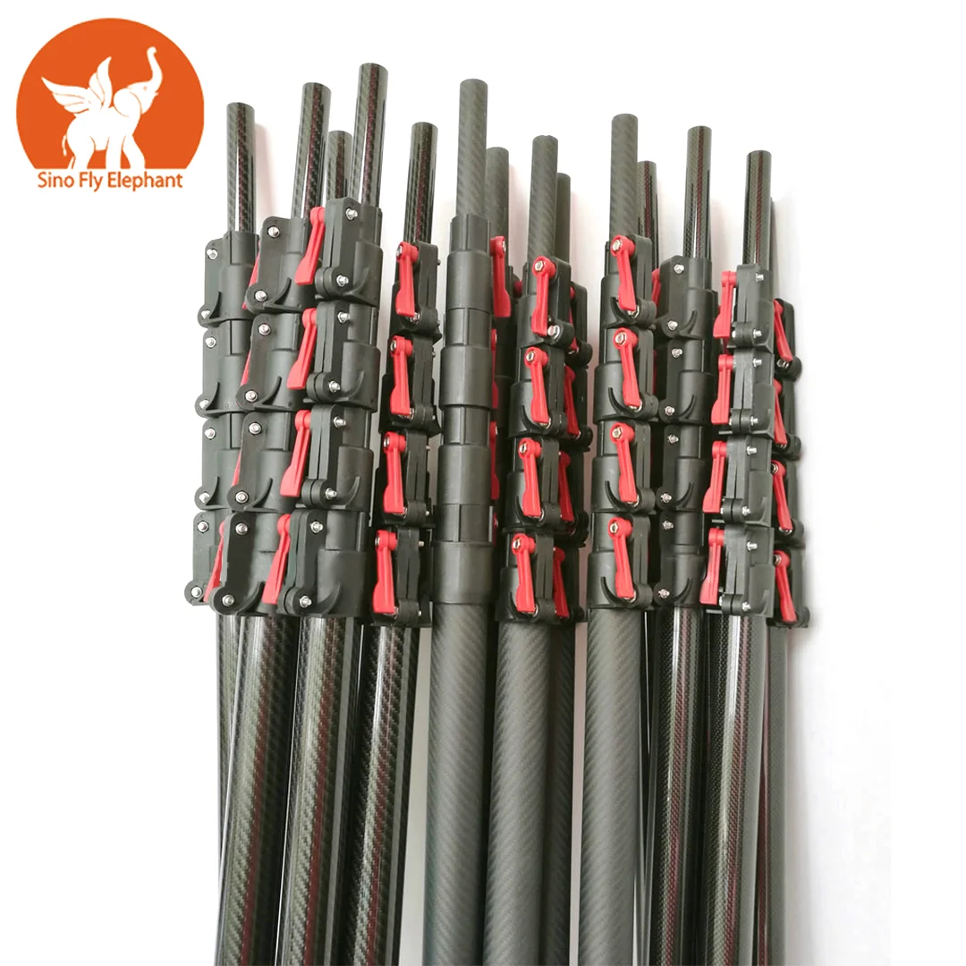 High Strength Carbon Fiber Tree Pruner Telescopic Poles Buy Carbon