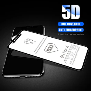 5D Curved Edge Premium Tempered Glass For Samsung Galaxy S6 S7 Edge S9 Screen Protector Film For Samsung S8 S9 Plus S8 Tempered