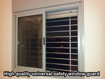 Qiuck Release Aluminum Window Guard 5 Bars Kids Saver Diy Quick And Easy Install Buy Interior Window Bars Window Bars Window Security Bars