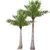 Chinese factory offer coconut palm tree outdoor Artificial 4 meter coconut palm natural looking coconut tree for decoration