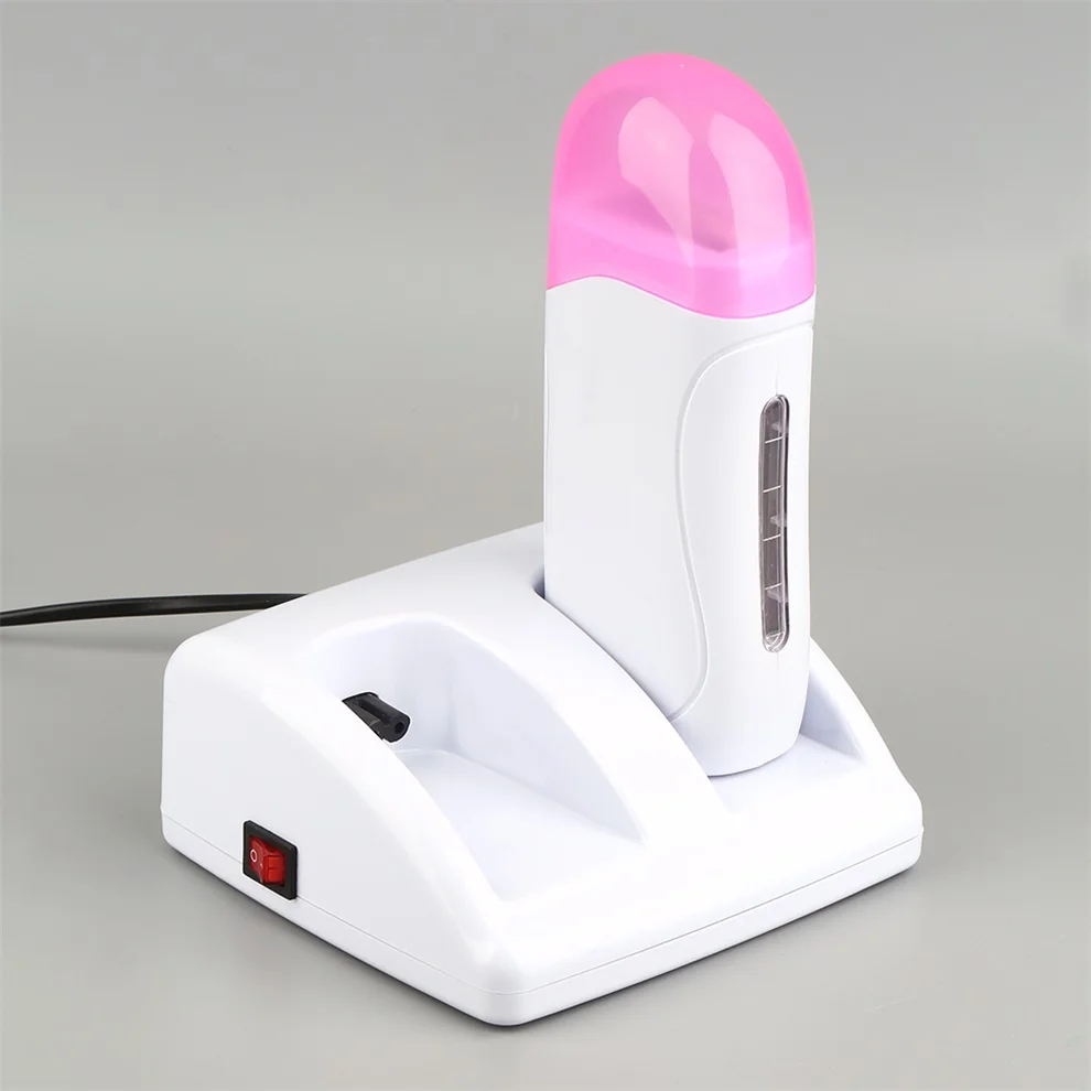 

Double Roller Cartridge roller depilatory wax heater portable hair removal machine ce