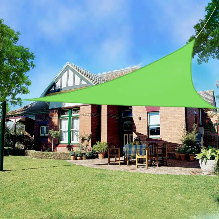 Anti UV Sun Shade Sail Colorful HDPE Shade Sail