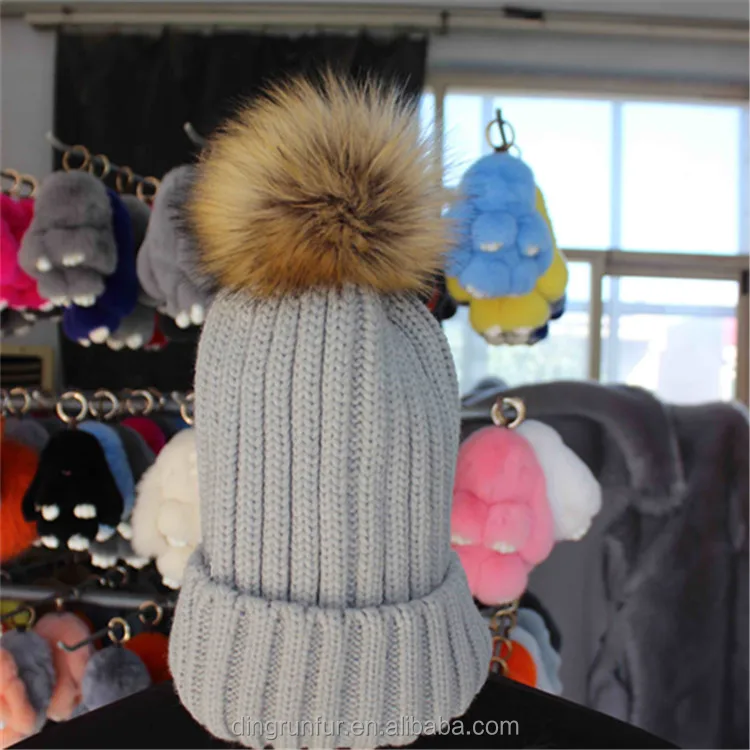 
Wholesale Fluffy Faux Fur ball accessory fake fur pom poms 