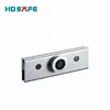 Good quality best price Frameless aluminium glass sliding door top roller clamp