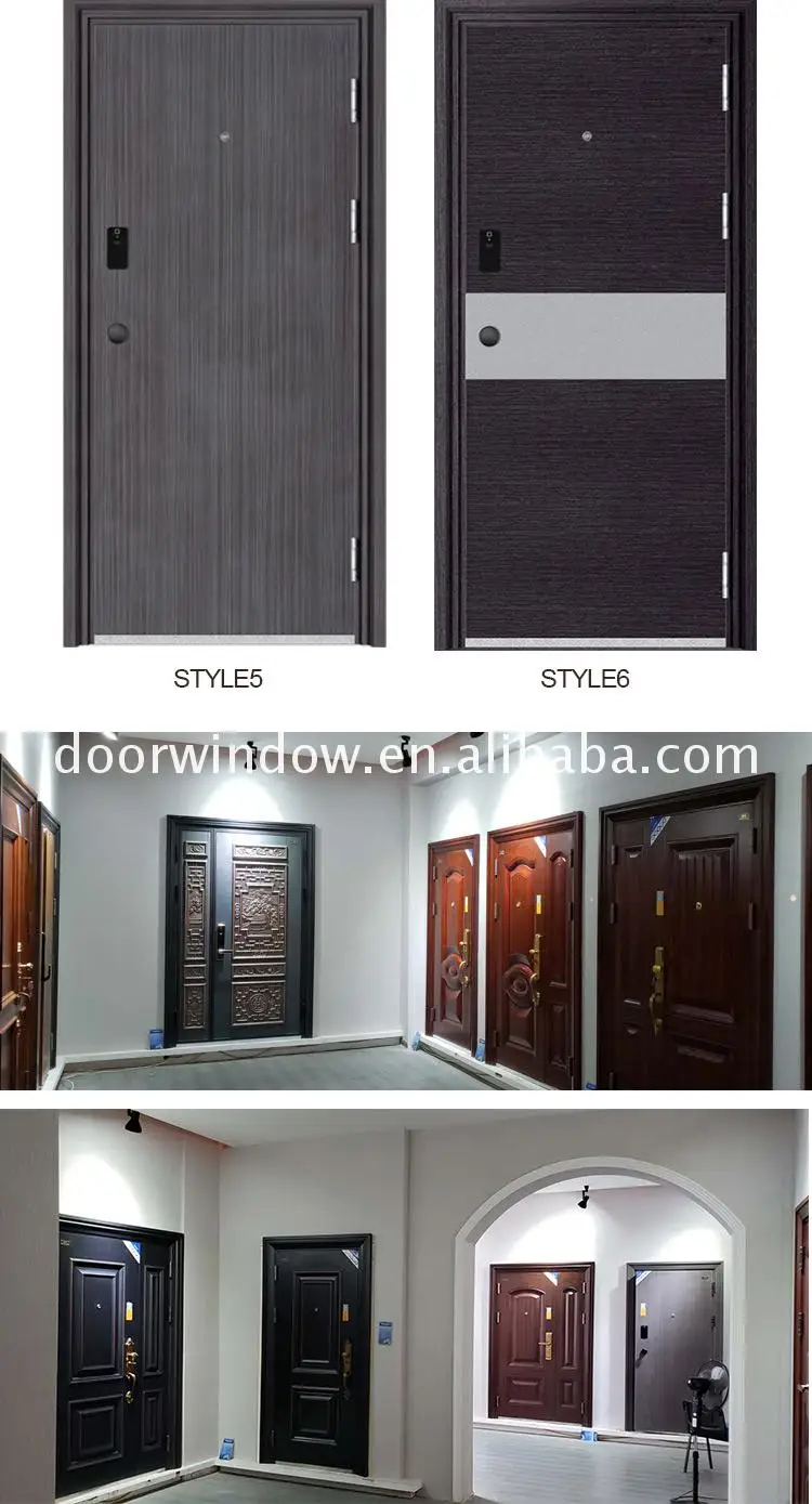 Casement windows and doors with french standard fly screen chinese style