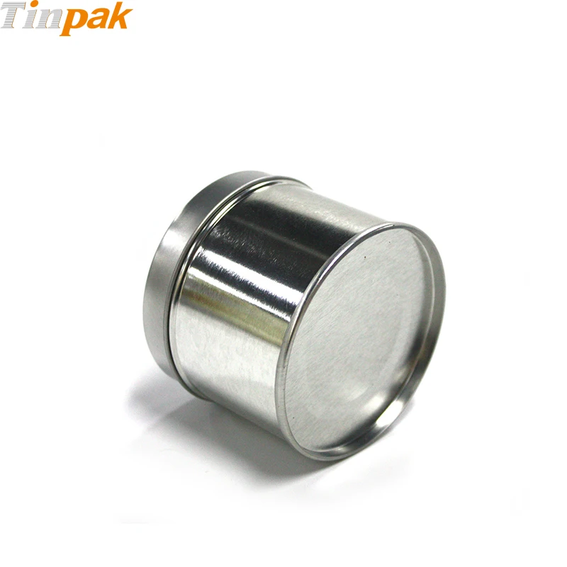 Popular Round Candle Tin Jar with Welded Seam