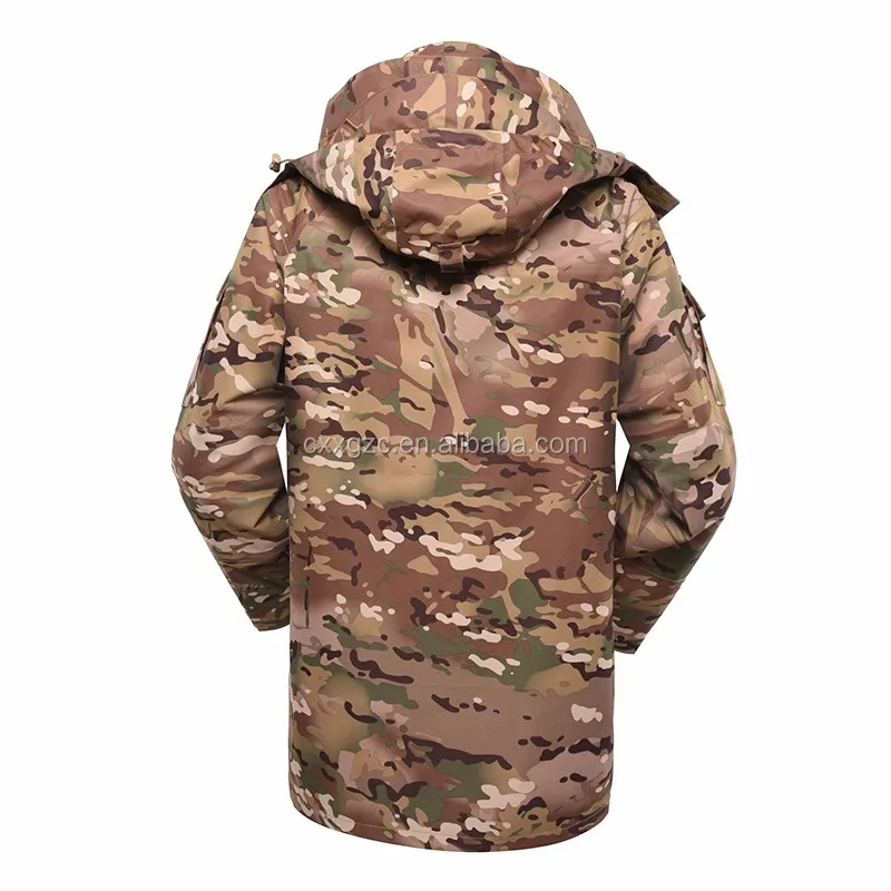 Multicam Military Army Tactical Combat Fleece Lining M65 Field Jacket