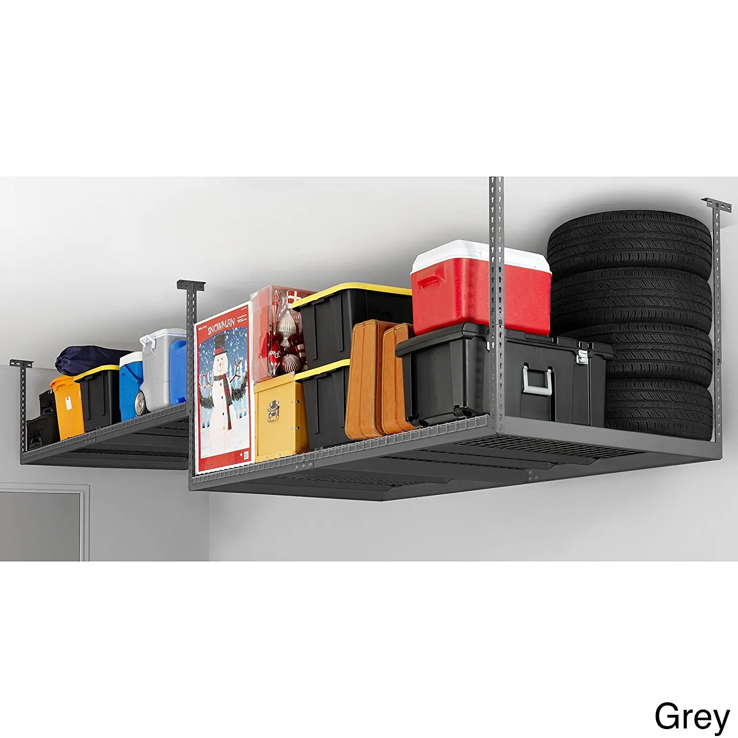 Buy Newage Products 40152 Ceiling Mount Garage Storage Rack 4 By