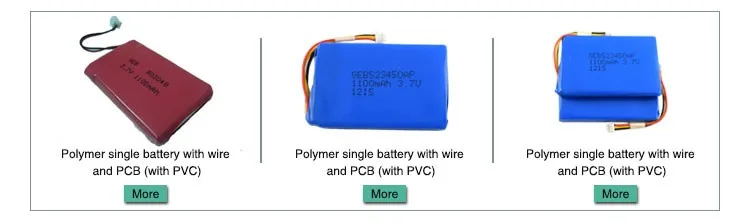 Hot Selling Lithium Polymer Battery 804360 3.7V 2200mAh for Mobile 