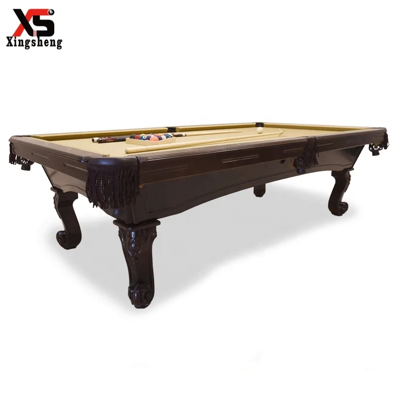 

2018 High Quality 9ft 8ft Carved Billiards Snooker Pool Table
