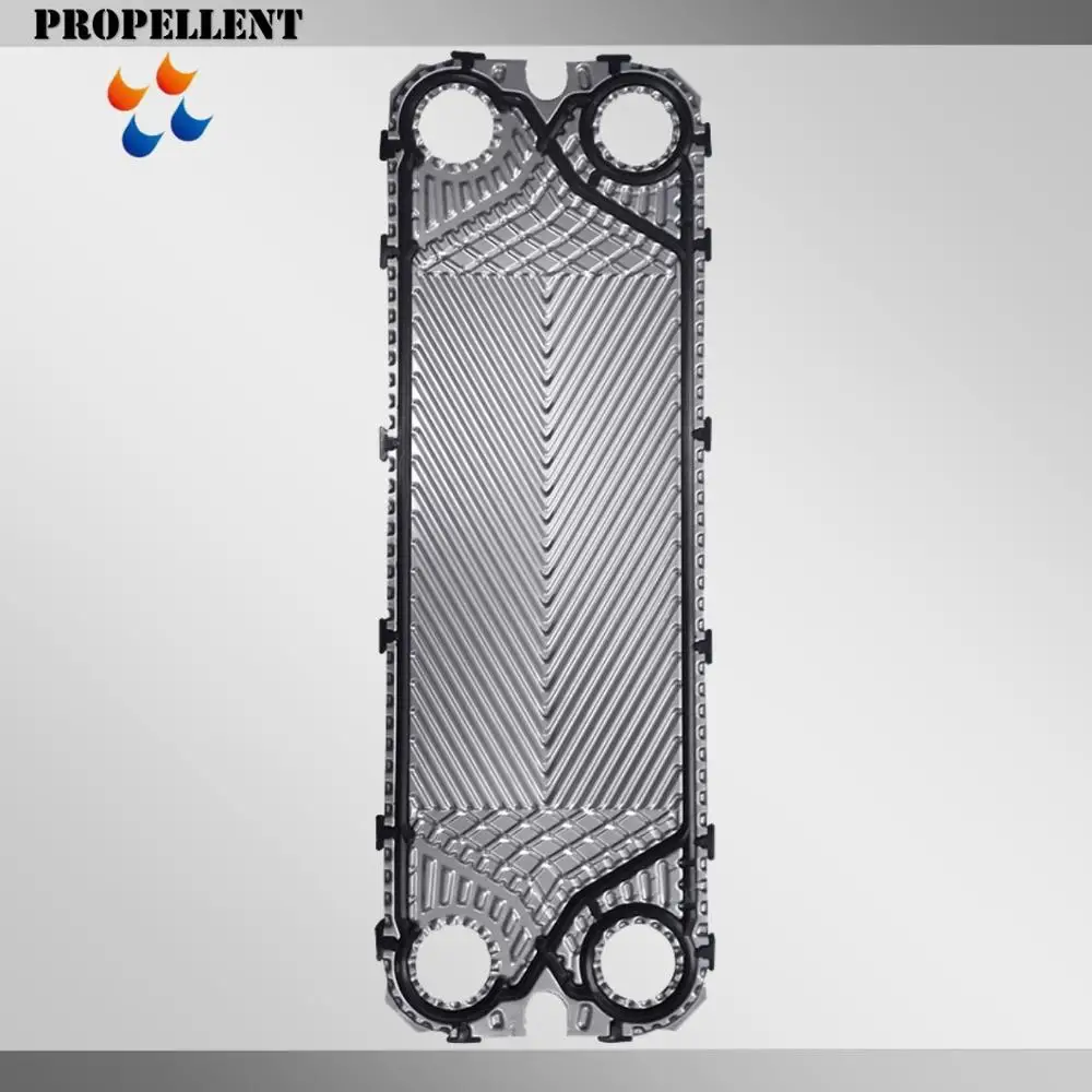 
Cooling Milk and yogurt Free flow wide Gap replacement Gasket plate heat exchanger 