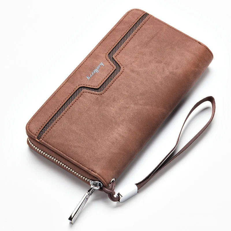 

wholesale high capacity baellerry mens pu leather wallet