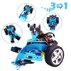 Hellobot microbit Starter Robot Kit, DIY 3 in 1 Advanced Mechanical Aluminium Alloy,STEM Education for 10+ Kids to Learn Robotic