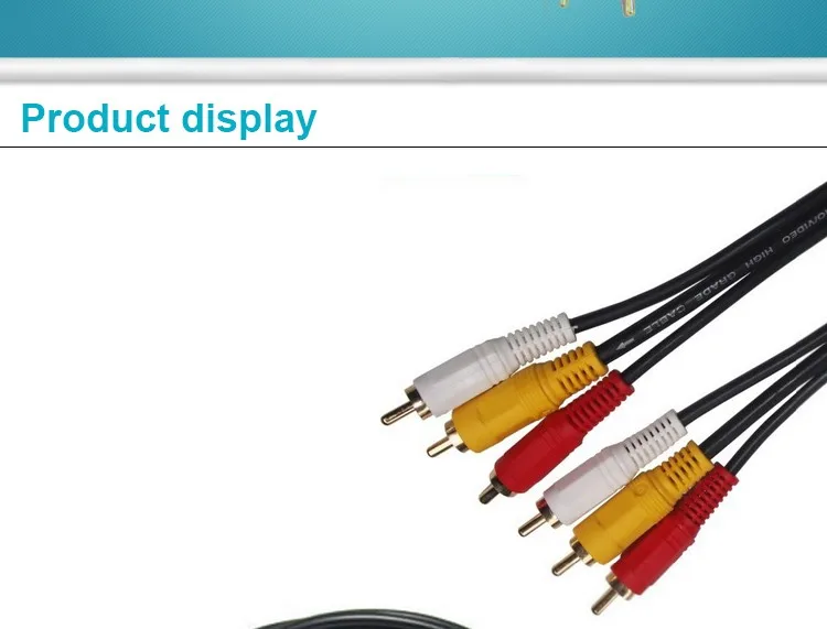 3rca to 3rca cable