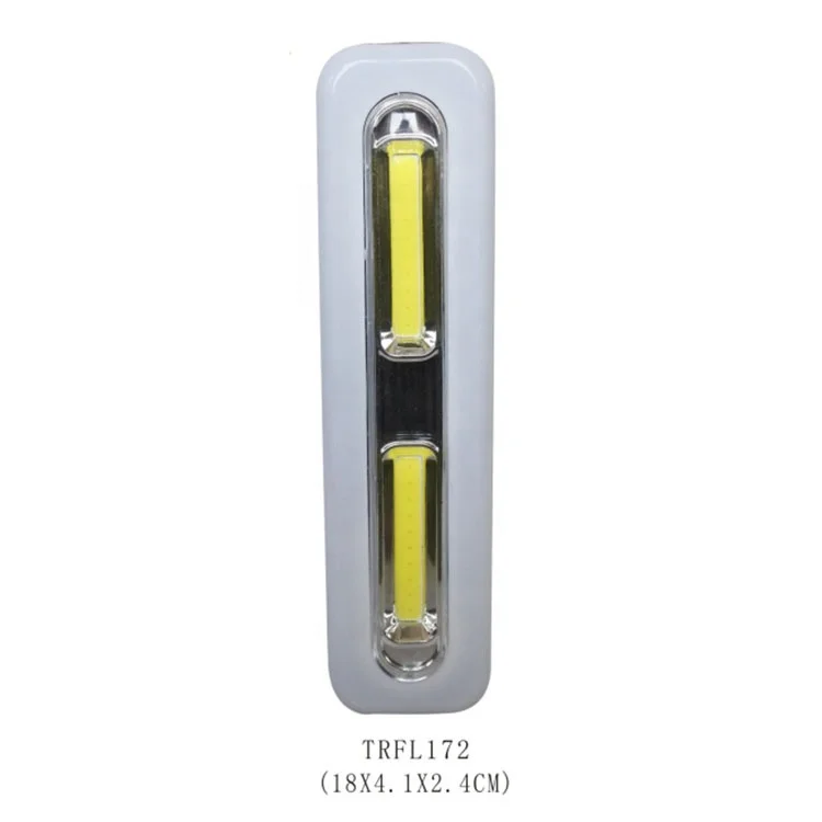 Wireless wall stick-on long touch lamp LED COB closet push light