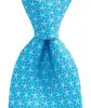 100% Silk Print Extra Long Starfish Tie