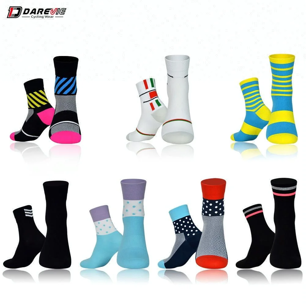 

Darevie 7 Design Weekly Socks Sports/running/basketball Socks Custom Cycling Socks Socks Men Unisex Print Pattern Knitted Spring