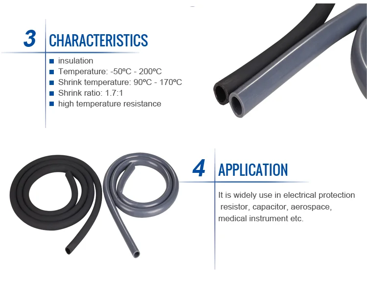 Silicone Rubber Insulator Heat Sink Tube Buy Heat Shrink Wrap,Heat
