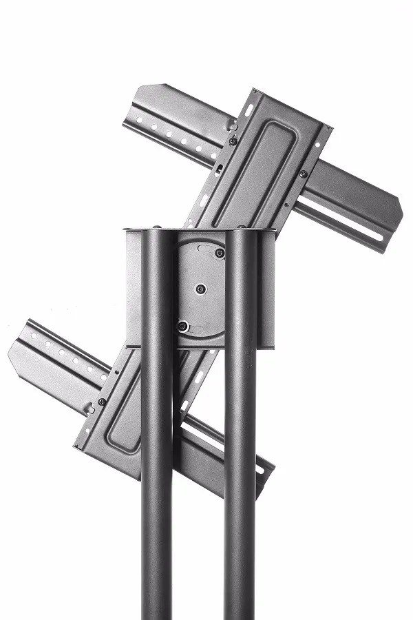 Ccnxd D880 Height Adjustable 90 Degree Swivel Moving Tv Stand Mount