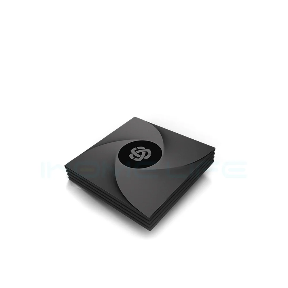 

New mini 4K TV Box RK3328 Dual-band Wifi HLQ PRO Android 9.0 2g+16g STB with UI cloud system, Black