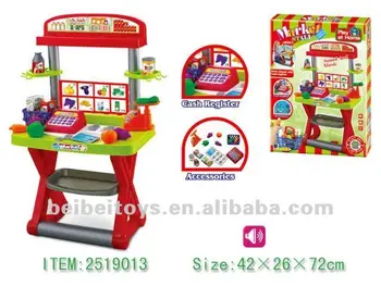 Kids Plastic Cash Register Toy Work Bench Toy Buy Toy Cash
