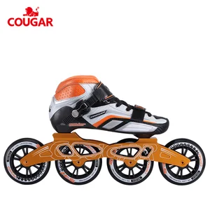 OEM carbon fiber professional four wheel soy luna roller skates shoes