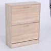 /product-detail/black-round-melamine-wood-shoe-rack-storage-cabinet-with-drawer-60832591746.html