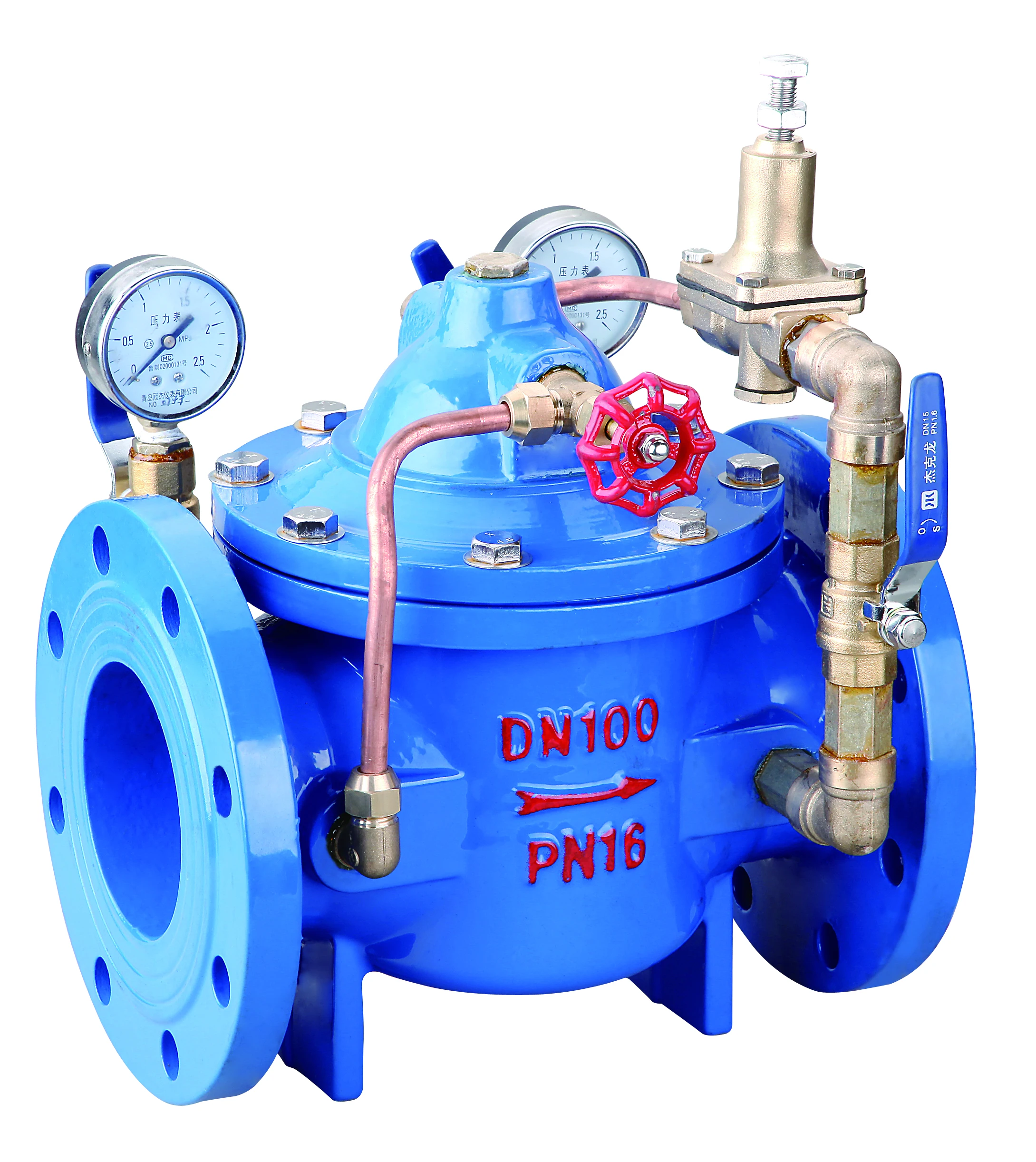 Reductor de presión de agua, válvula reguladora de presión de agua de latón  DN20 de 3/4 pulgadas, 1/2 pulgadas, reductor de presión ajustable DN15 -  AliExpress