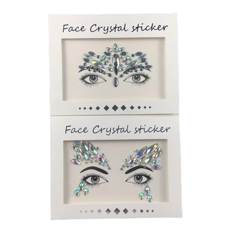 

Tears Design Gem Stones Rhinestone Mermaid Makeup Face Jewels Tattoo