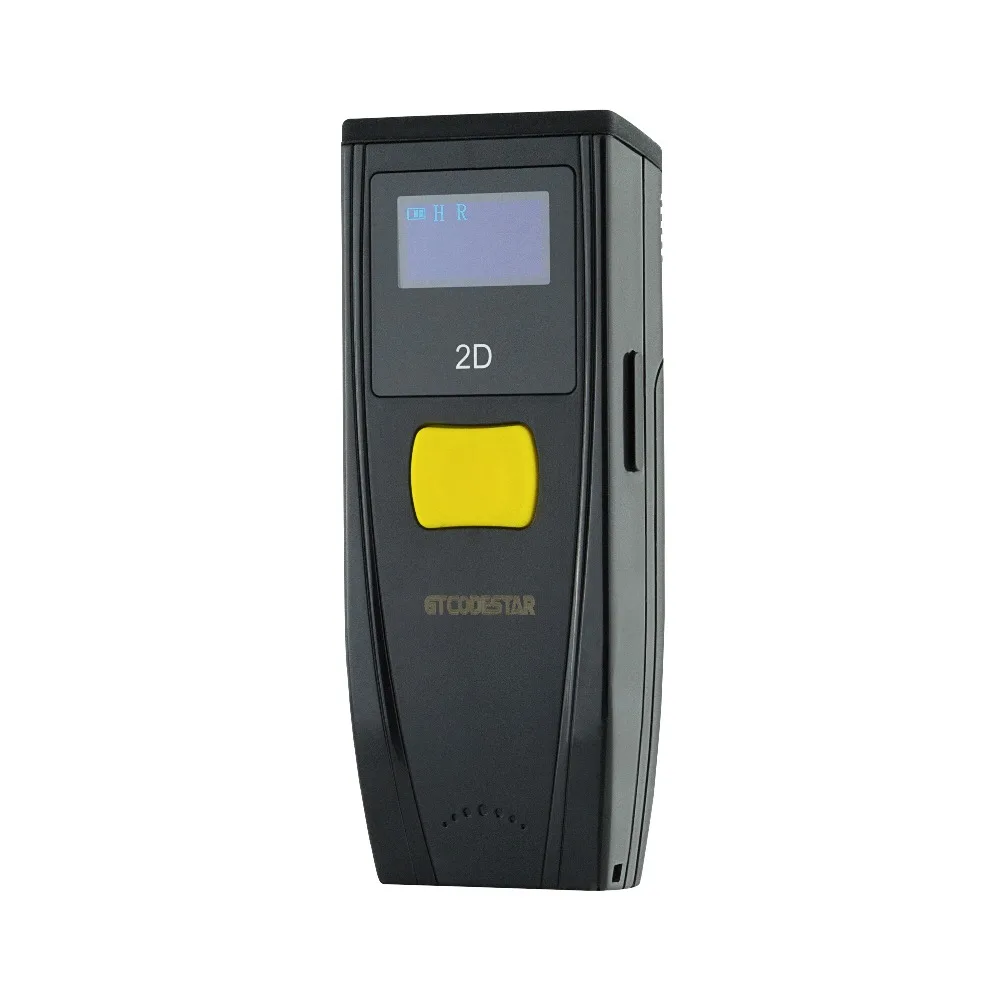 

Ten years experience factory wireless 1d 2d bar code scanner mini usb Bluetooth qr barcode scanner, Black
