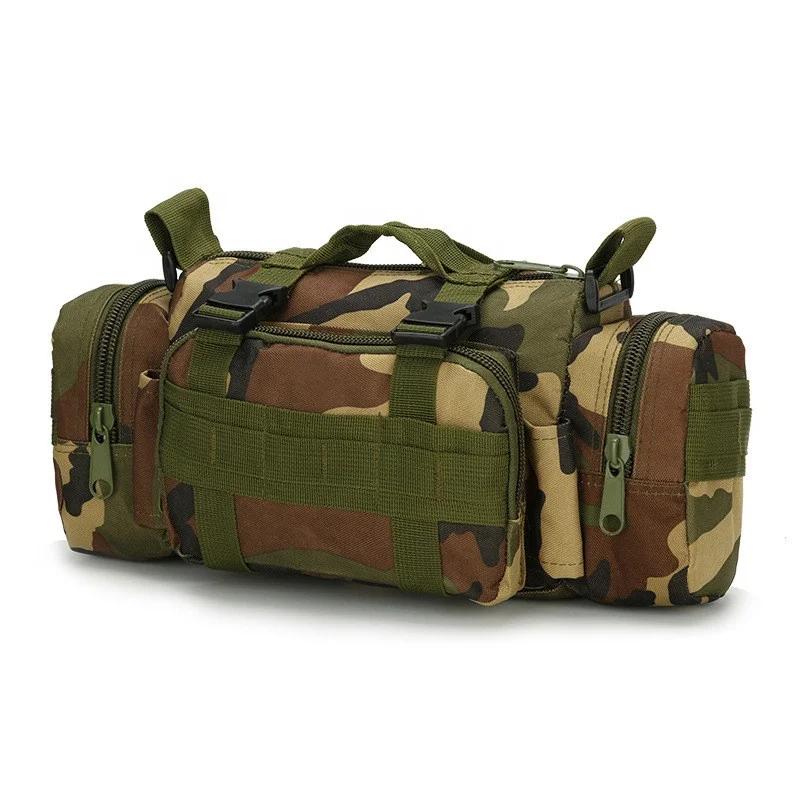 

New Style Tactical Assault Backpack 3P Military Tactical Duffle Waist Bags Mobile Phone Pouch For Camping & Hiking&Hunting, Mix colors