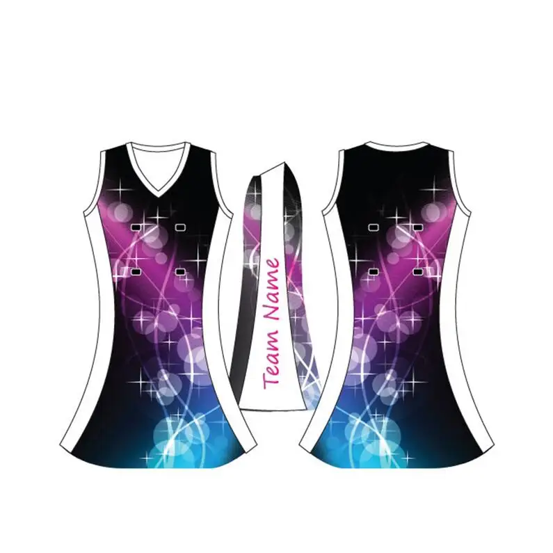 Top Design Dry Fit Custom Logo Netball Dress - China Sublimated