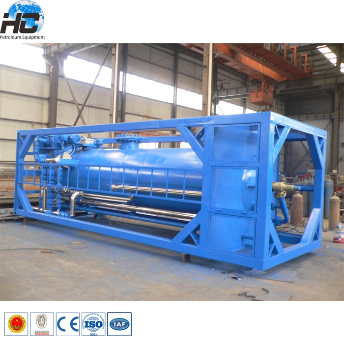 Oilfied Well Test Oil Buffer Tank / Pressure Vessel Buffer Tank