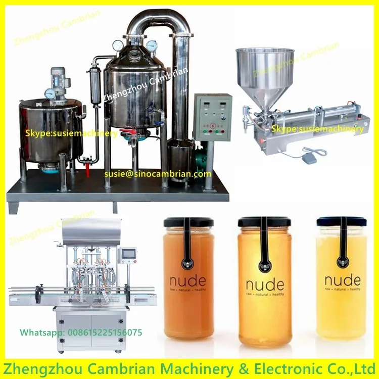Electric Heating Low Price Honey Processing Machine With Vacuum Pump
