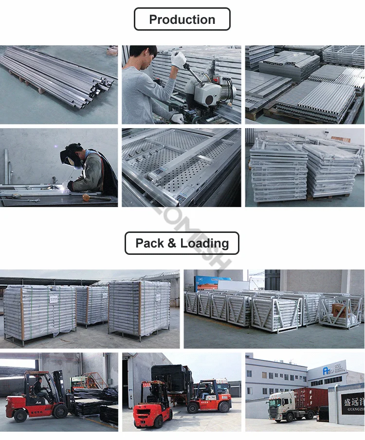 AEOMESH Stand Fence / Aluminum Mojo Barricade
