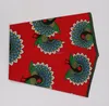 Red Color Print Batik Art Textiles Fabric Wax Dye Historical