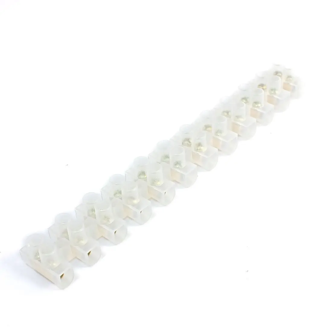 uxcell 2-Row 24 Position Terminal Block Bar Electric Wire Cord Connector 30A