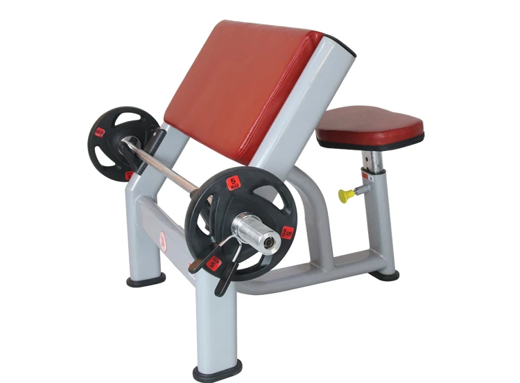 Commercial Strength Gym Equipment Arm Curl Bench