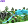 Hot sale indoor child place ground Playhouses for kids plastic Crochet play grounds