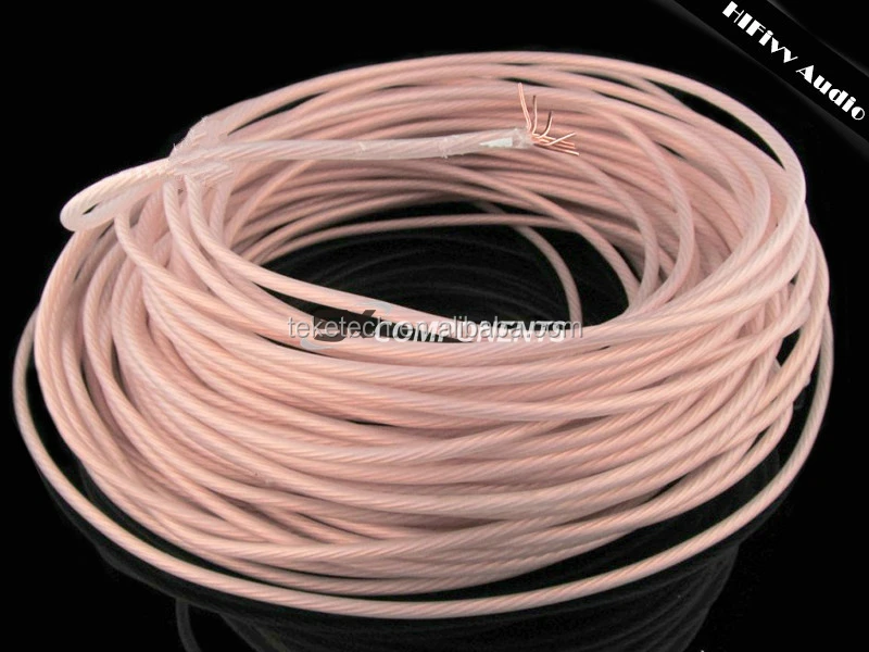 HiFi ESO DIY Speaker Cable Wire 12AWG Pure Copper Wire High Performance 