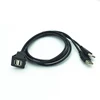 Professional manufacturer usb 2.0 to female dual cable a 2 male splitter square push button light switch