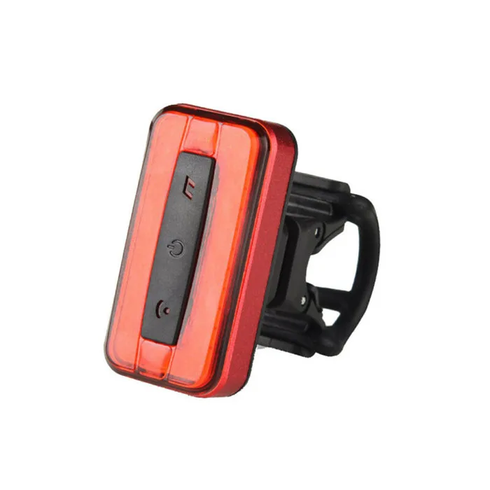 Smart Intelligent Sensitive Bike safety light USB Rechargeable COB LED Bike Tail Light Cycling Warning Rear Lamp