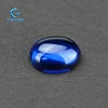5A+ 5#ruby and sapphire Blue color Cabochon shape synthetic Spinel gemstone