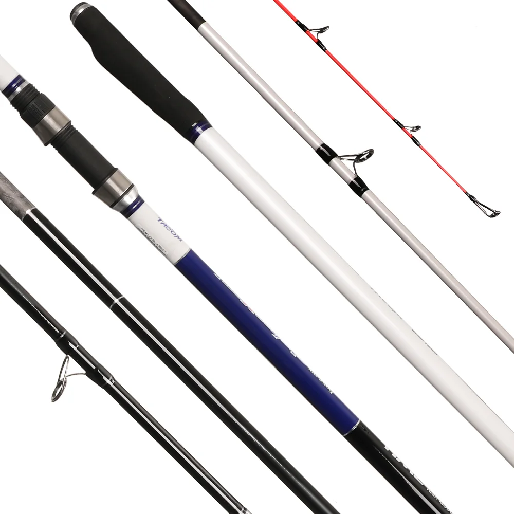 

Solid Tip Fluo 40cm Red 14ft 100-200g surf casting rods