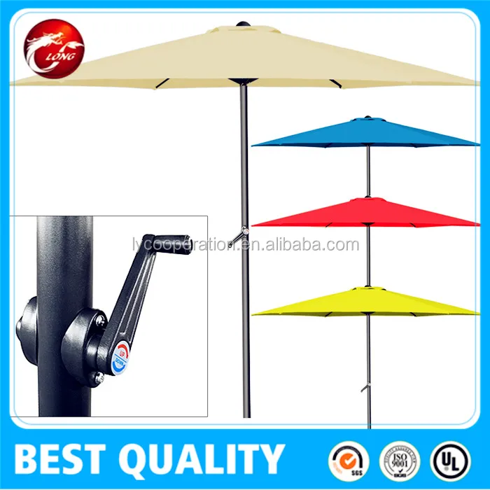 Venta al por mayor aluminio patio cuadrado paraguas-Compre online los