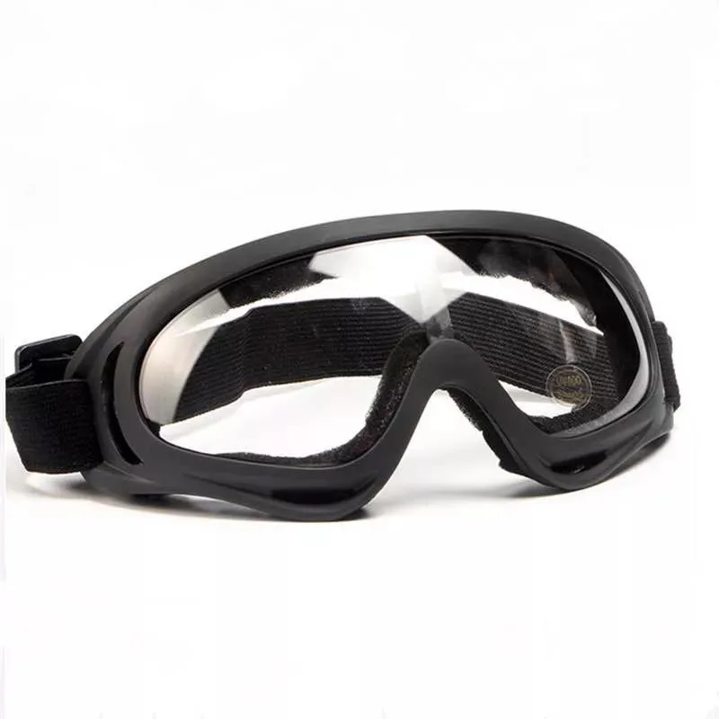 

New Outdoor glasses Anti-fog Cycling Riding Sport Dustproof Sunglasses Eye Glass Glasses Bike Bicycle Lens, Color