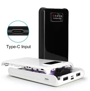 DIY 6*18650 Power Bank Case LCD Display