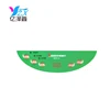high quality designed graphic overlay waterproof membrane switch numeric keypad lcd
