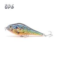 

New lure 155mm 70g Muskie Pike lure Quality Jerk bait Slow Sinking Artificial Hard JerkBait Fishing Lure ABS plastic lure